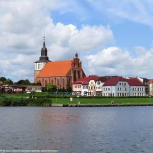 Panorama miejscowości Wolin w woj. zachodniopomorskim