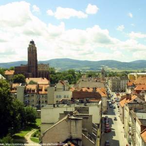 Panorama miejscowości Paczków