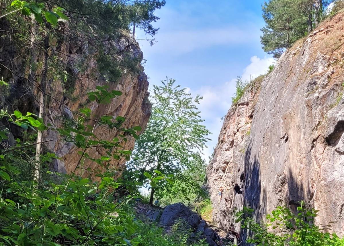 Świętokrzyski Szlak Archeo-Geologiczny - kamieniolom stokowka 5