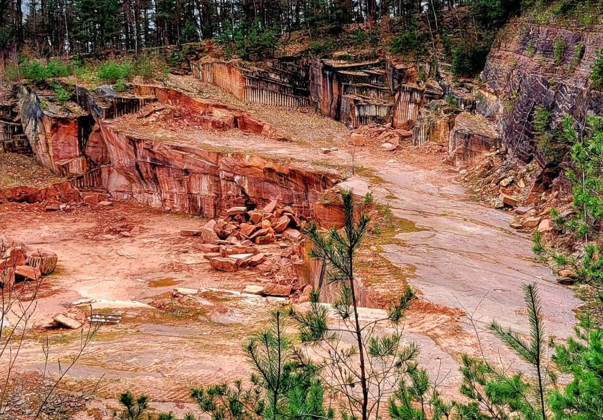 Świętokrzyski Szlak Archeo-Geologiczny - rezerwat przyrody kregi kamienne 7