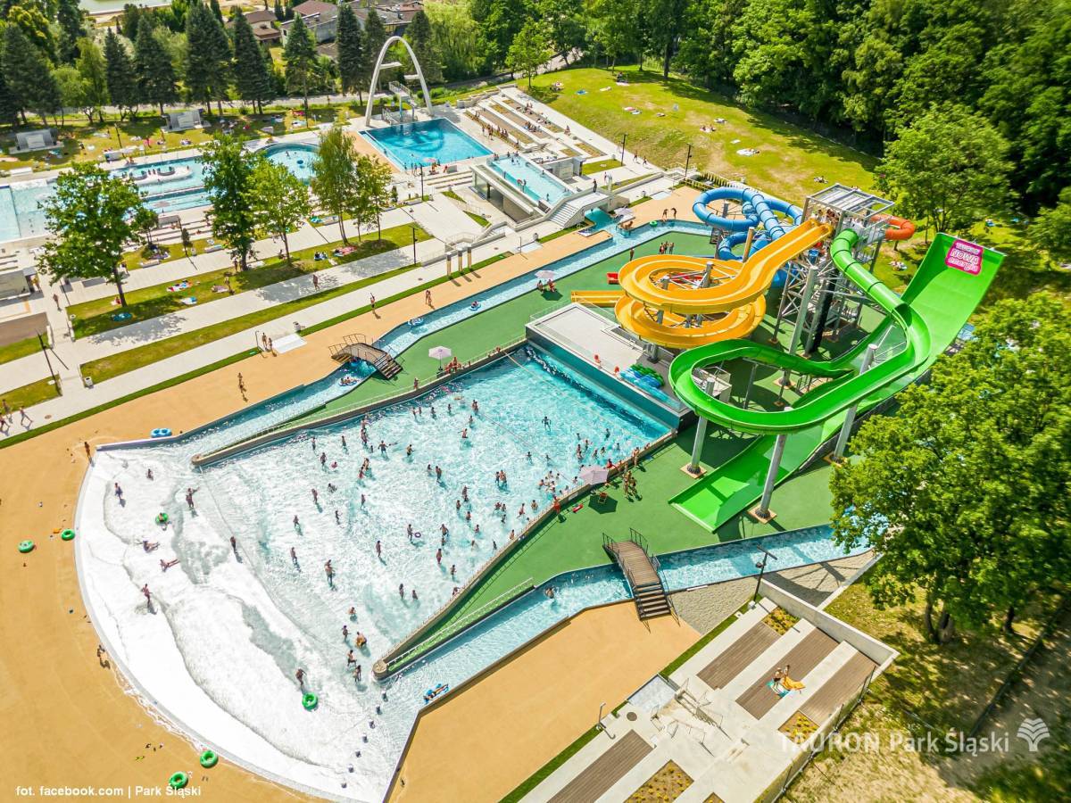 Najlepsze plaże i kąpieliska w województwie śląskim - kapielisko fala w chorzowie 8