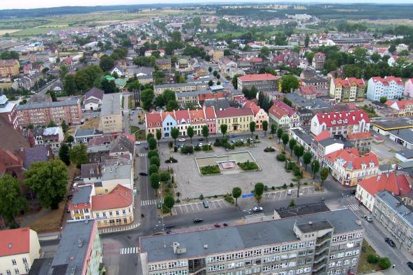 Gryfice - atrakcje turystyczne, co warto zwiedzić? - gryfice 2007 birds eye view 05