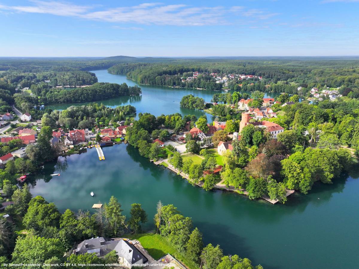 Łagów - atrakcje turystyczne, co warto zwiedzić? - jezioro lagowskie i trzesniowskie w lagowie