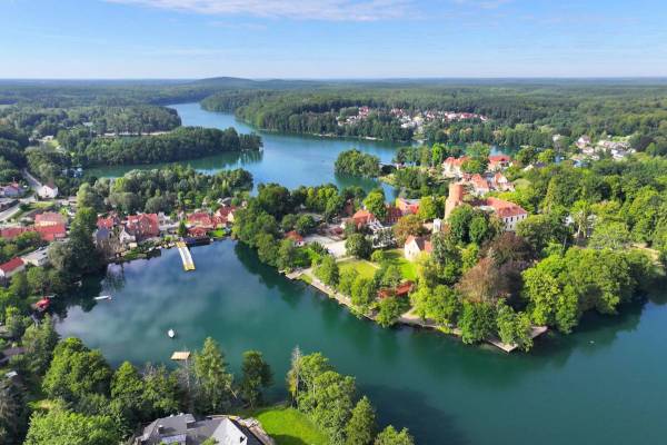 Łagów - atrakcje turystyczne, co warto zwiedzić? - jezioro lagowskie i trzesniowskie w lagowie