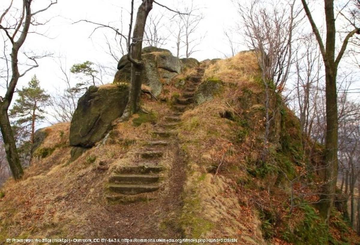 Nie tylko Chojnik. Odkryj mniej znane zamki okolic Jeleniej Góry - zamek na kozincu 1