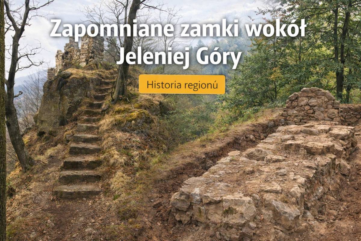 Nie tylko Chojnik. Odkryj mniej znane zamki okolic Jeleniej Góry - zapomniane zamki wokol jeleniej gory