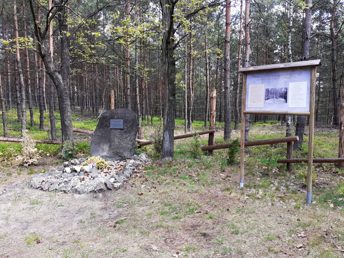 Grób leśniczego Gerlacha na Jurnej Górze