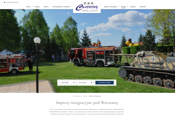 Imprezy integracyjne pod Warszawą z noclegiem. Kiedy warto wybrać takie rozwiązanie? - glowne imprezyintegracyjnepodwarszawa chabrowy pl