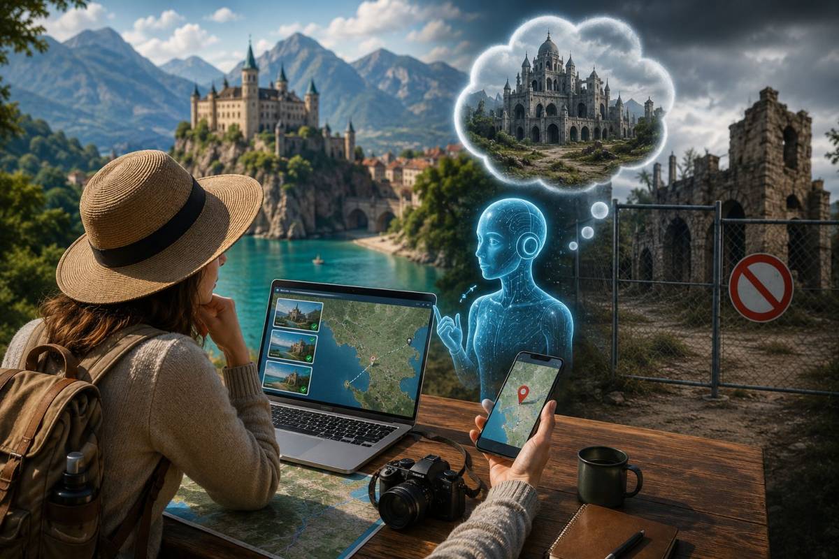 Jak mądrze zaplanować wycieczkę z pomocą AI i nie trafić do nieistniejącej atrakcji - ai trip planing