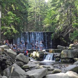 Dziki Wodospad na Łomnicy w Karpaczu - dziki wodospad na lomnicy w karpaczu 2