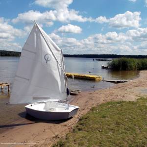 Jezioro Necko - optimist lake necko in augustow 01