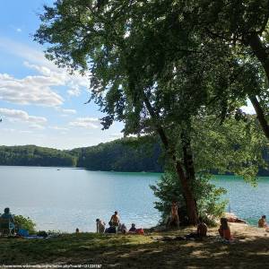 Jezioro Trześniowskie (Ciecz) - jezioro trzesniowskie ciecz 2