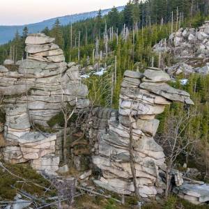 Borówczane Skały w Karkonoszach - borowczane skaly w karkonoszach 7