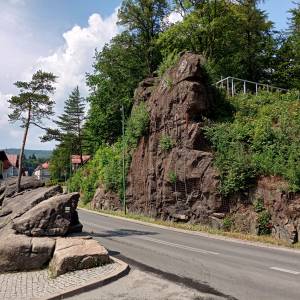 Skałka "Karczmarz" w Szklarskiej Porębie - skalka karczmarz w szklarskiej porebie 2