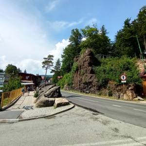 Skałka "Karczmarz" w Szklarskiej Porębie - skalka karczmarz w szklarskiej porebie 3