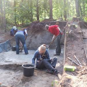 Grodzisko w Chodliku - grodzisko w chodliku 4