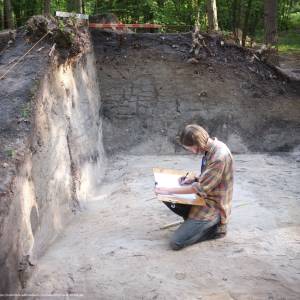 Grodzisko w Chodliku - grodzisko w chodliku 5