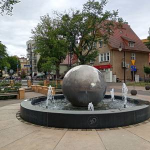 Fontanna upamiętniająca 250-lecie praw miejskich Świnoujścia - fontanna upamietniajaca 250 lecie praw miejskich swinoujscia 6