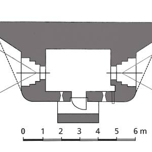 Poz. pol. "Nowa Wieś" - 4. Schron polowy - shcron polowy 2ckm schemat 1
