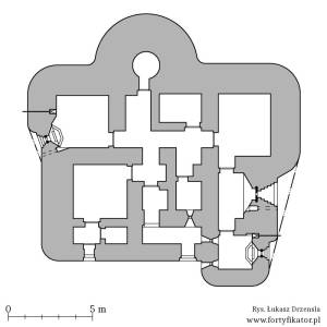 Pododcinek "Niezdara" - Schron nr 1 - pododcinek niezdara schron nr 1 schemat