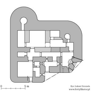 Pododcinek "Niezdara" - Schron nr 8 - pododcinek niezdara schron nr 8 schemat