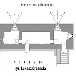 P.O. "Bobrowniki" - 01. Koszary nr 6 - p o bobrowniki 01 koszary schemat schronu polnocnego