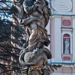 Kolumna Maryjna w Otmuchowie - kolumna maryjna w otmuchowie 1