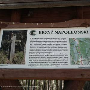 Krzyż napoleoński w Bachorzu - napoleon bonaparte cross in bachorze