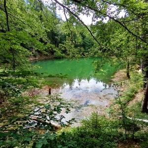 Kolorowe Jeziorka w Rudawach Janowickich - blekitne jeziorko 4