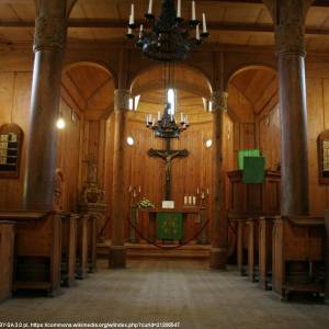 Kościół Wang w Karpaczu - swiatynia wang w karpaczu wnetrze 1