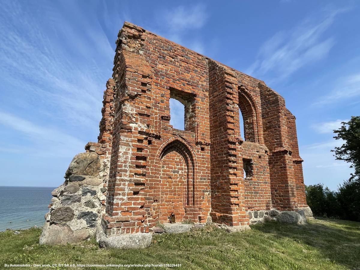 Ruiny Kościoła św. Marcina w Trzęsaczu - 314 ruiny kosciola w trzesaczu
