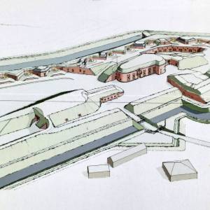 Fort Gerharda w Świnoujściu - fort gerharda w swinoujsciu schemat