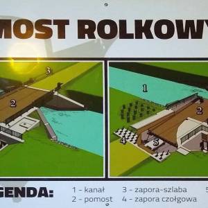 MRU - Forteczny most zwodzony przechylno-przesuwny K804 w Bledzewie - mru most rolkowy