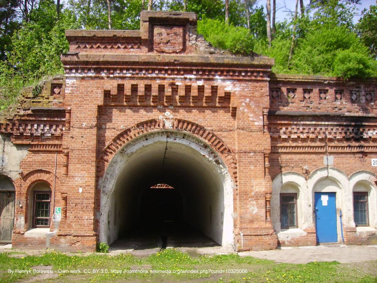 Twierdza Osowiec - twierdza osowiec fort i tunel zach