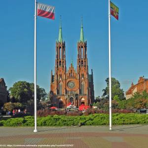 XIX-wieczna Osada Fabryczna w Żyrardowie - pl zyrardow marienkirche 3