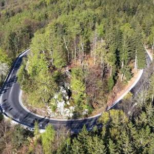 Zakręt Śmierci w Szklarskiej Porębie - zakret smierci w szklarskiej porebie 1