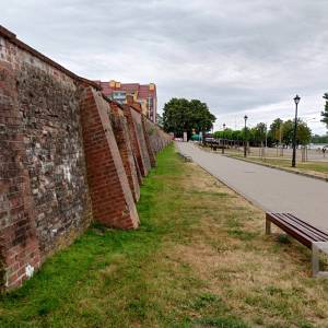 Mury miejskie w Kamieniu Pomorskim - mury miejskie w kamieniu pomorskim 1