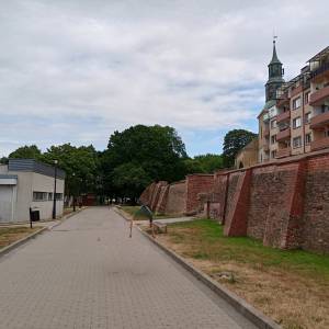 Mury miejskie w Kamieniu Pomorskim - mury miejskie w kamieniu pomorskim 10