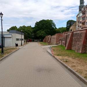 Mury miejskie w Kamieniu Pomorskim - mury miejskie w kamieniu pomorskim 9