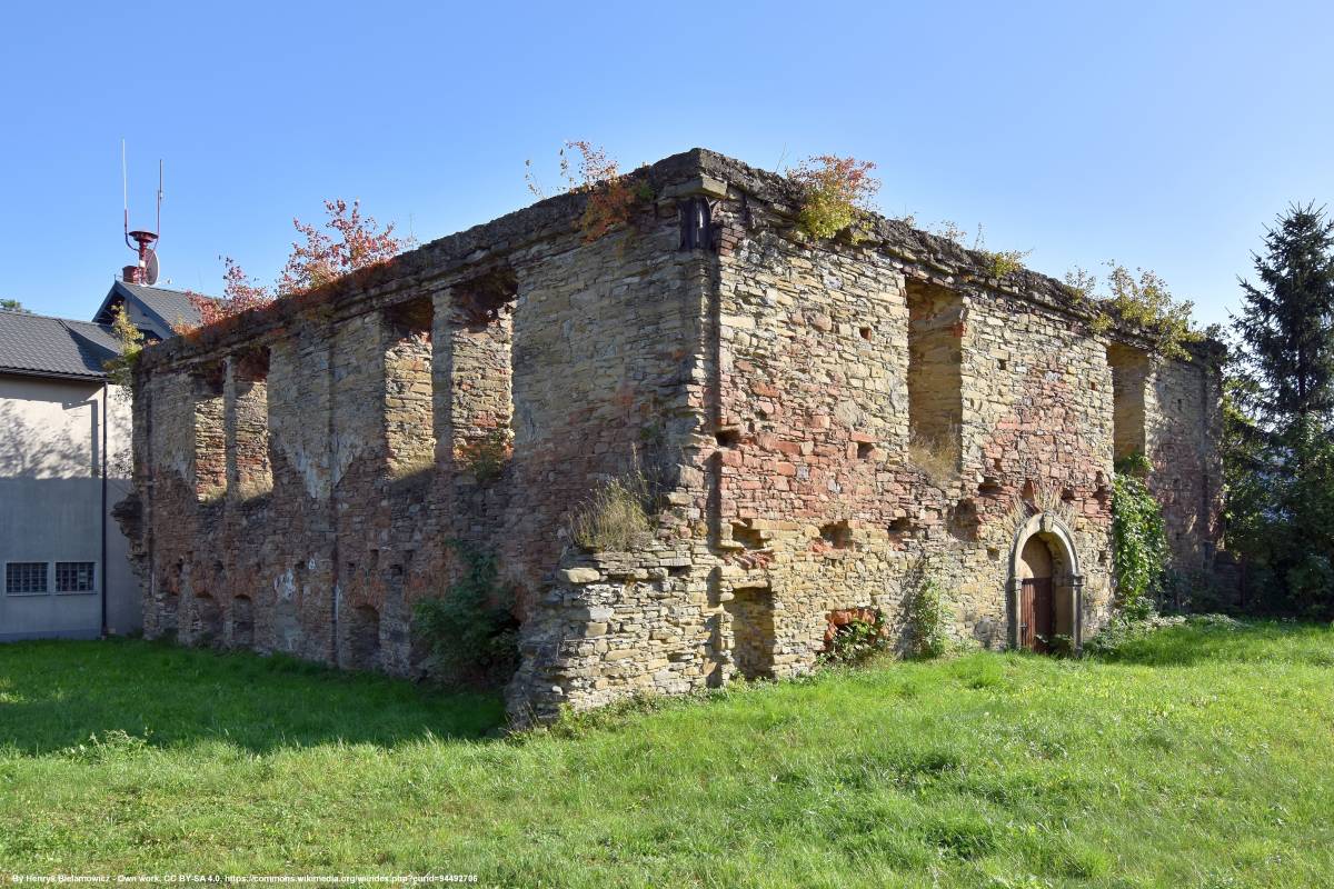 Ruiny synagogi w Dukli - ruiny synagogi w dukli 3