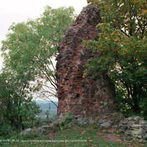 Zamek w Drawnie - drawno castle ruins 2007