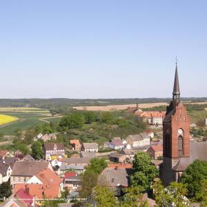 Kościół pw. Narodzenia Najświętszej Maryi Panny w Cedyni - cedynia fragment miasta panoramio