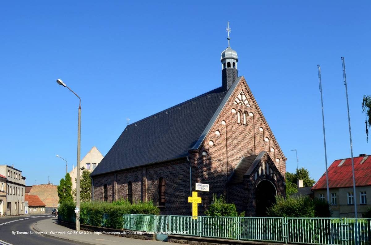 Sanktuarium Matki Bożej Stęszewskiej w Stęszewie - steszew ul koscianska 39 kosciol fil p w niepokalanego poczecia nmp ul kosciuszki 39 1905 nr rej 781wlkpa z 26 03 2012 2