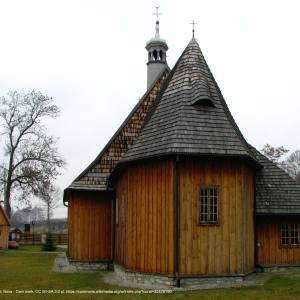 Drewniany kościół pw. Nawiedzenia Najświętszej Maryi Panny w Niekrasowie - kosciol nawiedzenia nmp w niekrasowie 2014 07