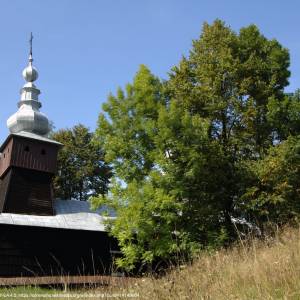 Drewniany kościół pw. św. Łukasza Ewangelisty w Jastrzębiku - sad jastrzebik 001