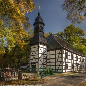 Drewniany kościół pw. Wniebowzięcia Najświętszej Maryi Panny w Radomierowicach - drewniany kosciol pw wniebowziecia najswietszej maryi panny w radomierowicach 2