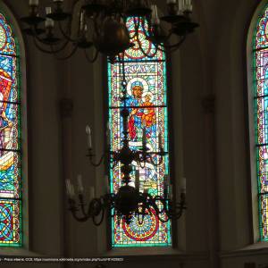 Kościół pw. Matki Boskiej Jasnogórskiej w Lubinie - church lubin windows