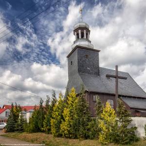 Drewniany kościół pw. św. Anny w Nowej Wiosce - sm nowa wioska kosciol sw anny 2019 0
