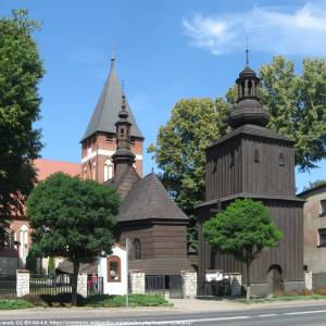 Drewniany kościół pw. Wniebowzięcia Najświętszej Marii Panny w Miasteczku Śląskim - miasteczko slaskie churches belfry 2018