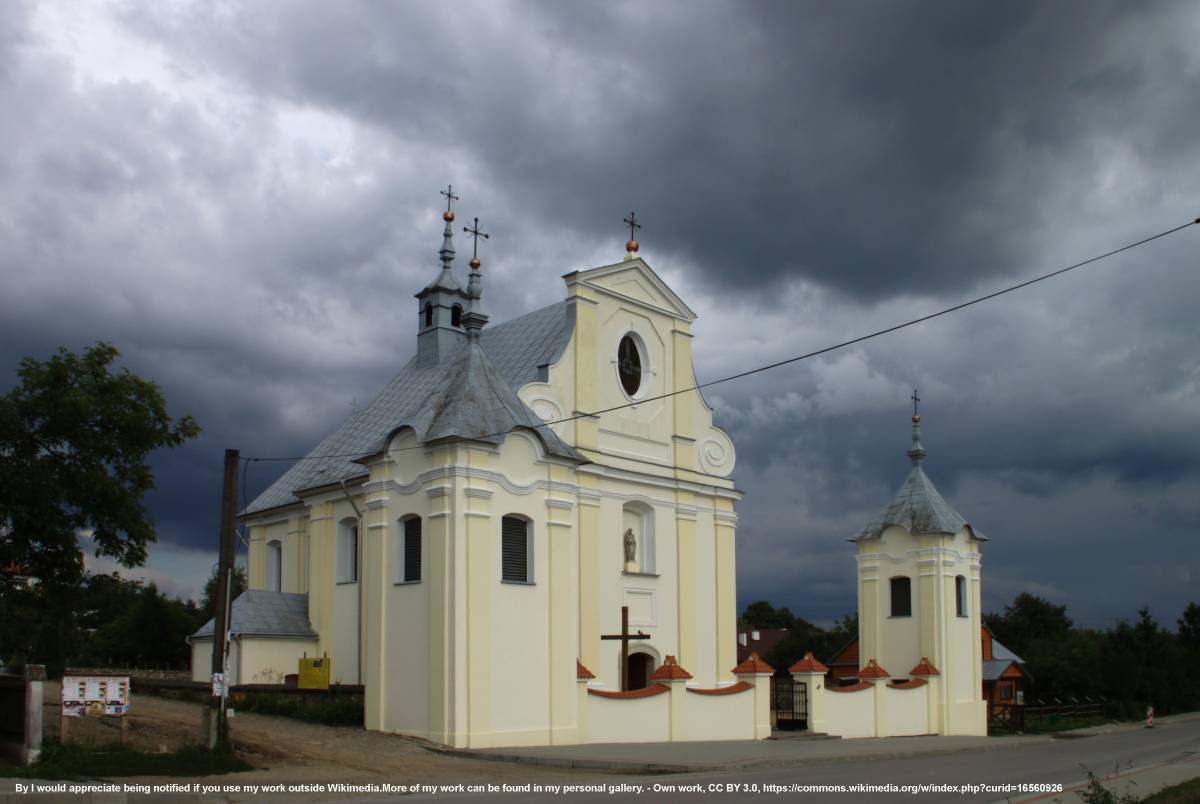 Kościół pw. św. Trójcy w Babicach - babice kostel